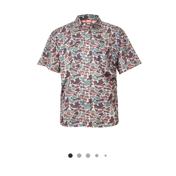 Fieldstone S/S camo button down - Picture 1 of 4